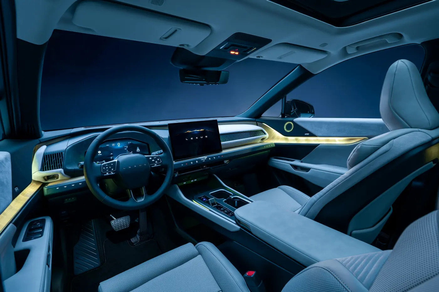 Lexus представила флагманский электрический кроссовер TZ