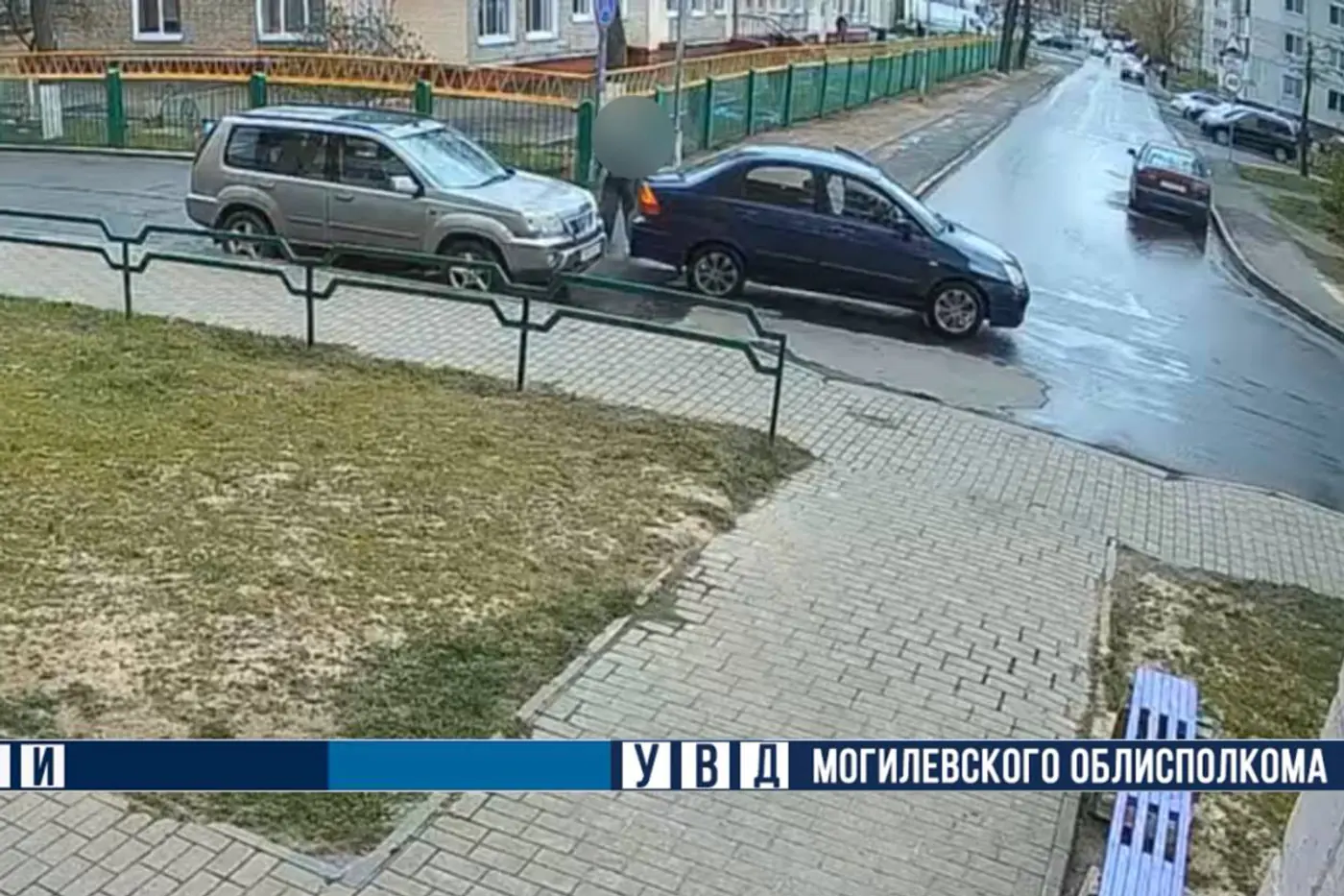 В Могилеве водитель скрылась после ДТП во дворе – ГАИ нашла нарушительницу