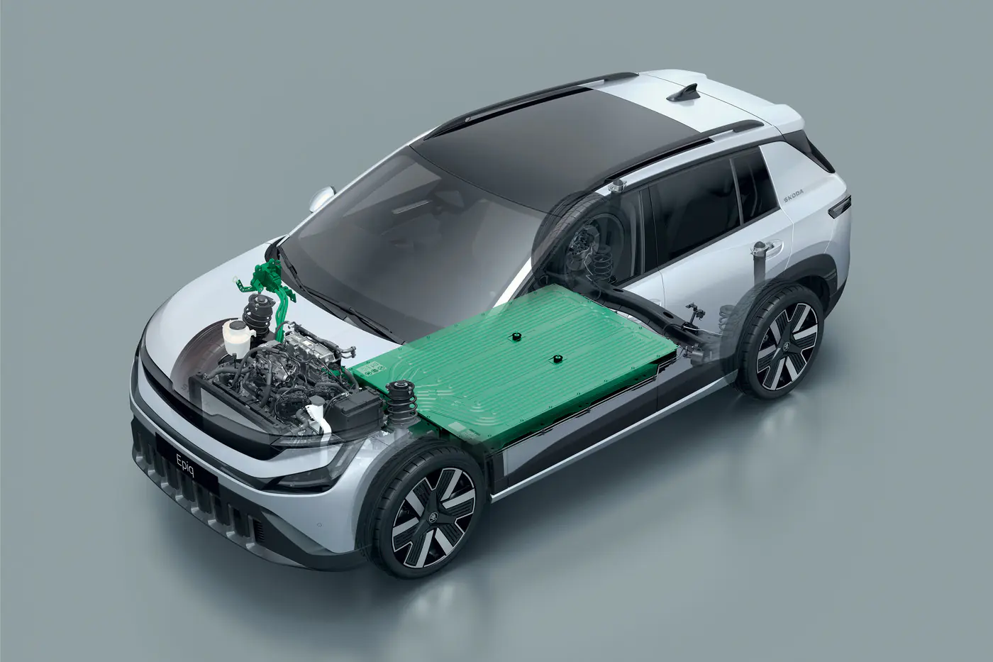 Представлен электрический паркетник Skoda Epiq