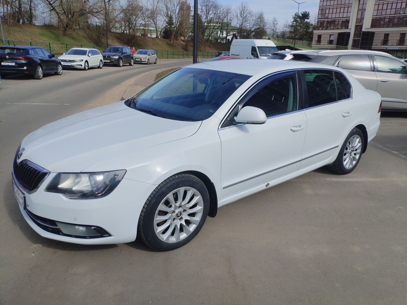 Skoda Superb II Рестайлинг, 2014