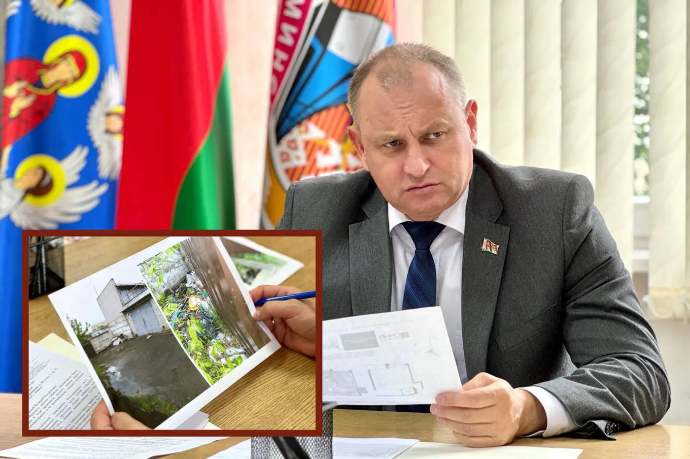 Забор в гаражном кооперативе Минска стал причиной конфликта
