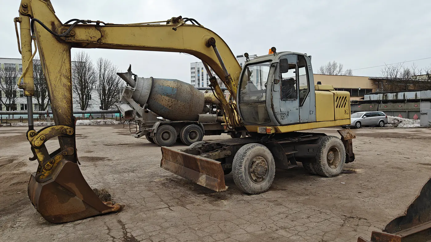 колёсный экскаватор ТВЭКС ЕК-14 2006