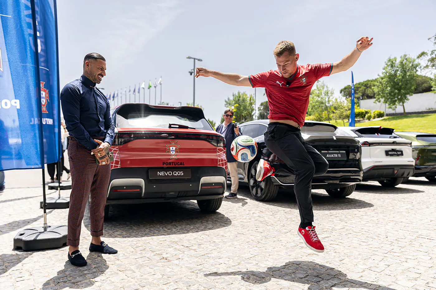 CHANGAN вышел на футбольное поле: китайский автогигант стал партнером сборной Португалии