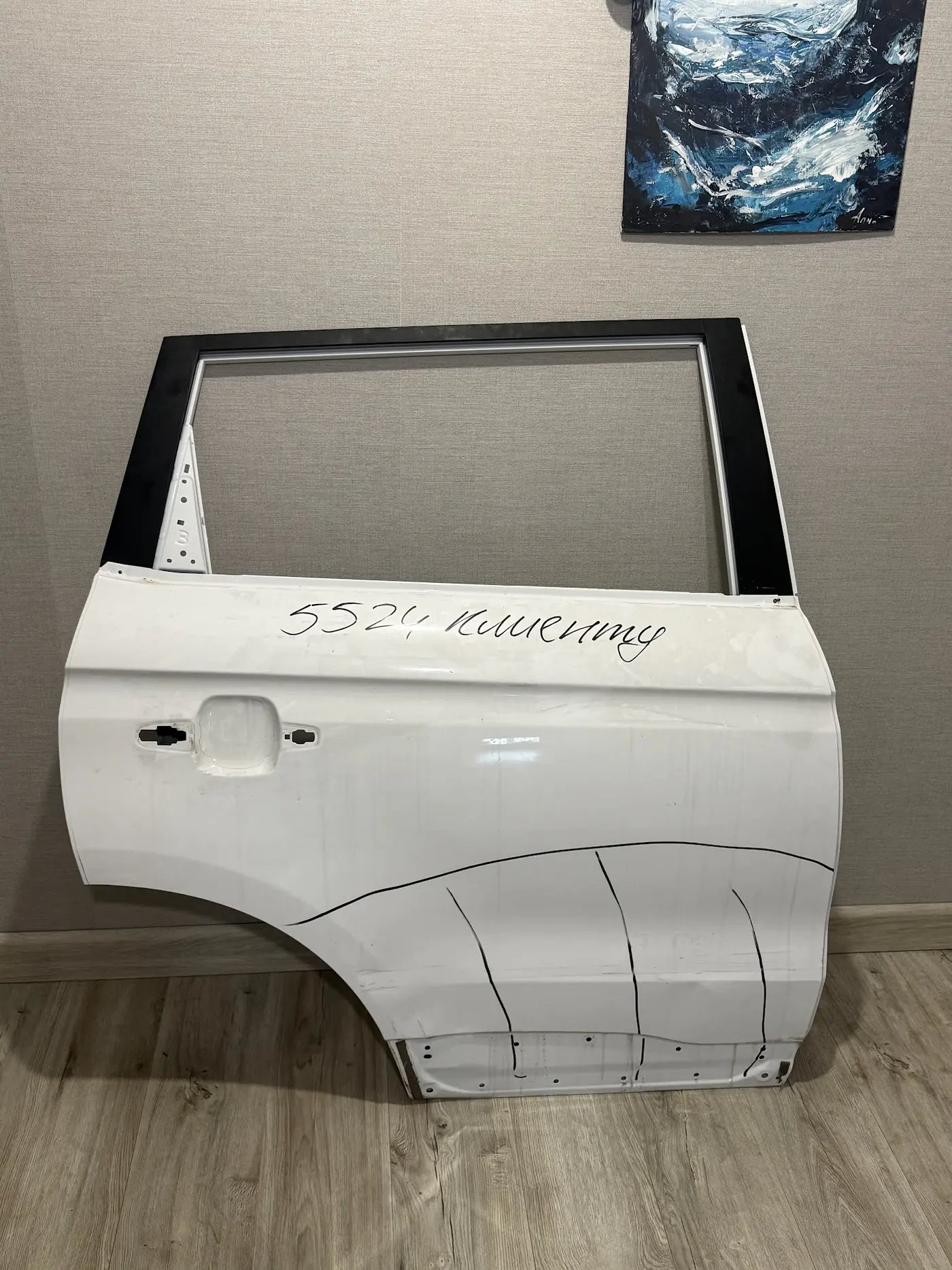 Дверь задняя правая к Belgee X70 2025