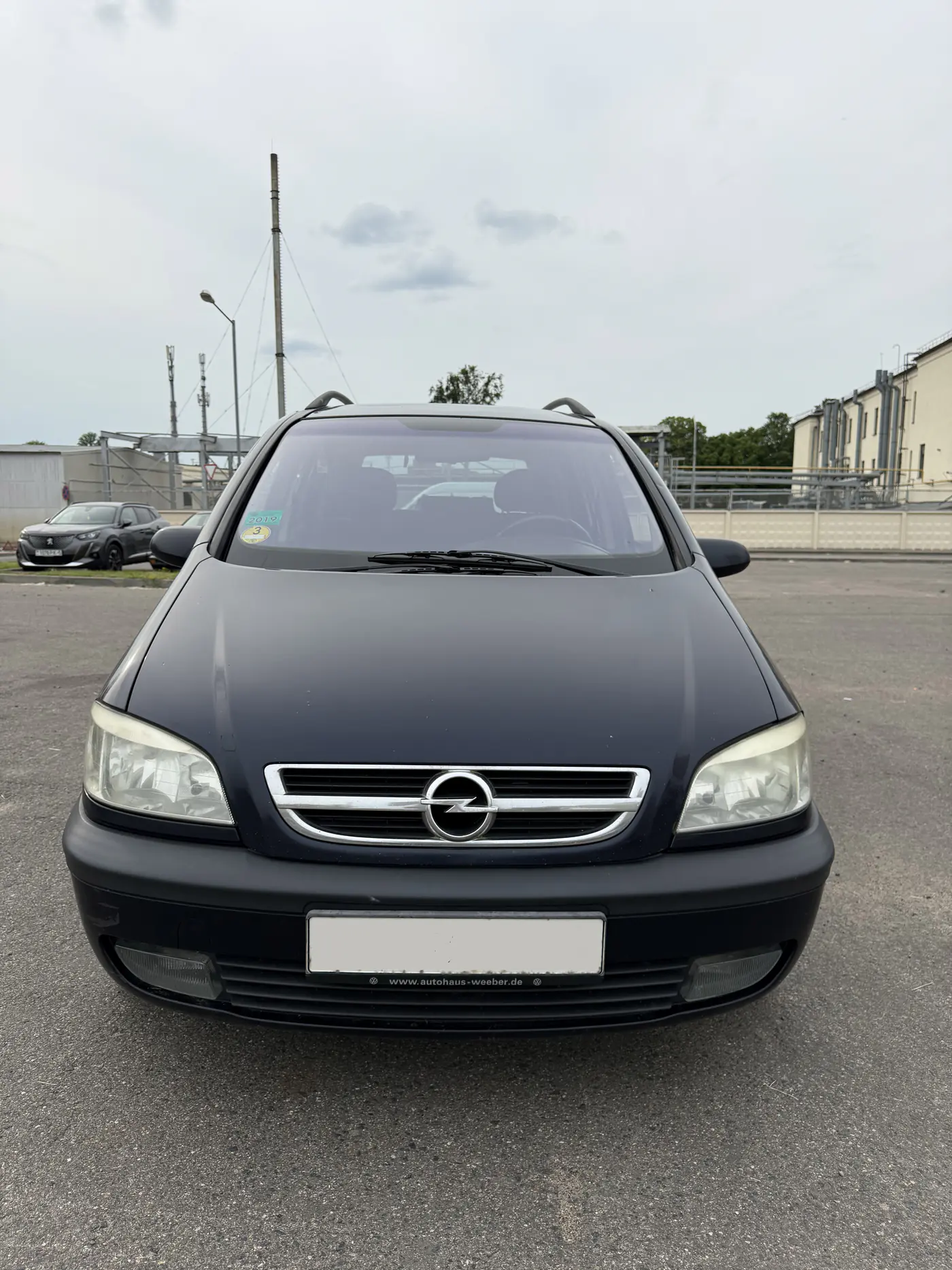 Opel Zafira A Рестайлинг, 2003