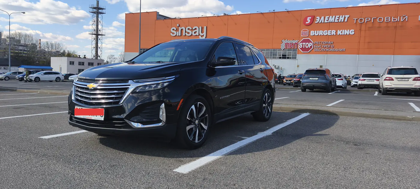 Chevrolet Equinox III Рестайлинг, 2022