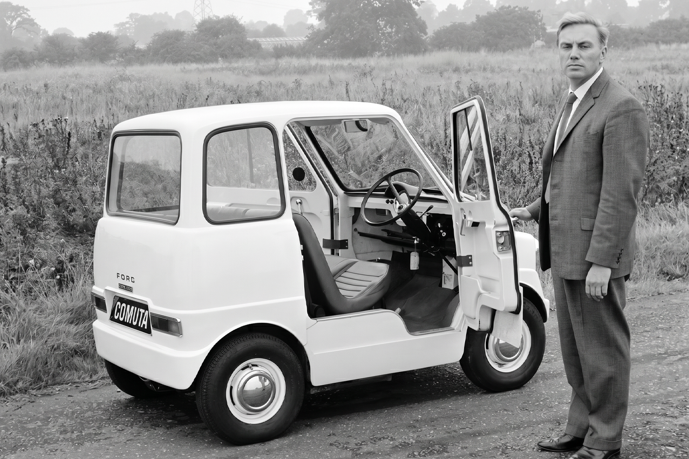Маленький, странный, электрический: Ford Comuta 1967 года, который опередил рынок