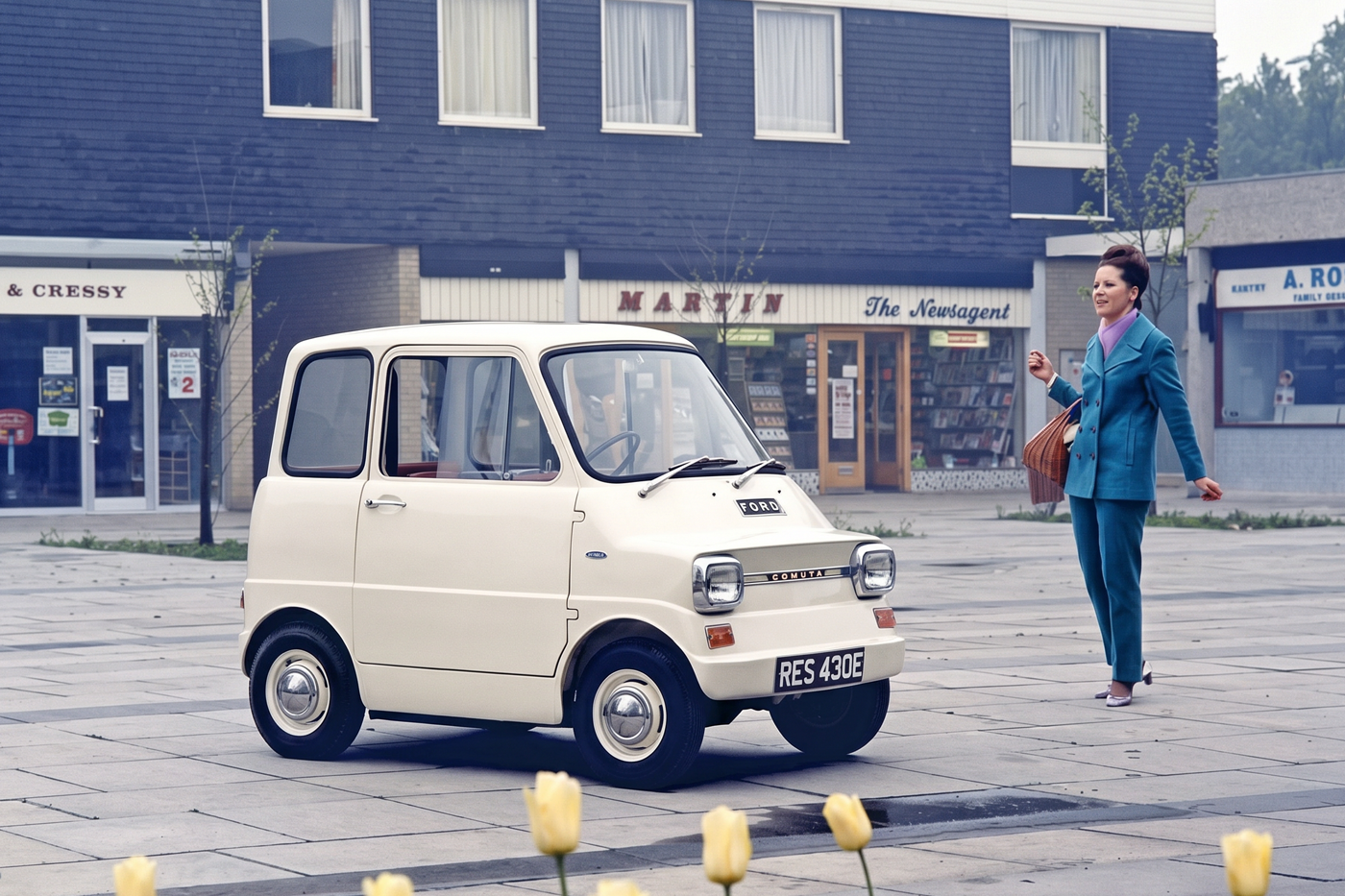 Маленький, странный, электрический: Ford Comuta 1967 года, который опередил рынок