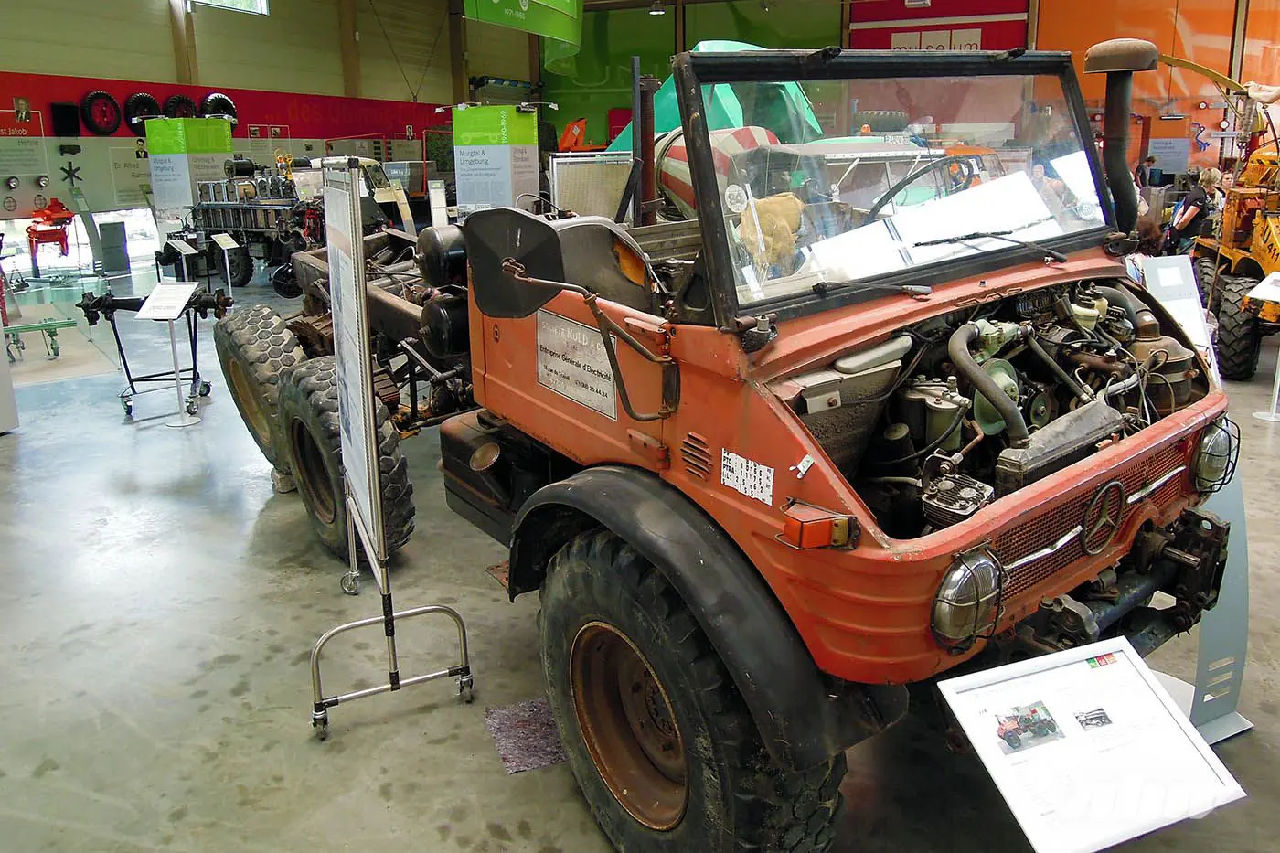 Зрелые годы вездехода: репортаж из музея Unimog – часть 2