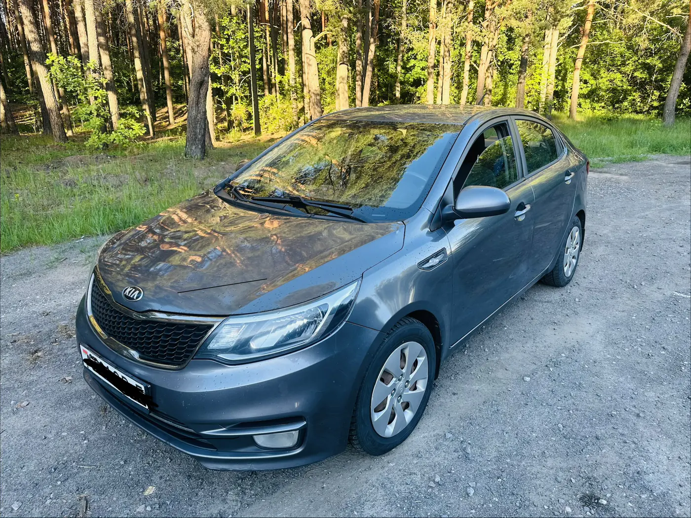 Kia Rio III Рестайлинг, 2015