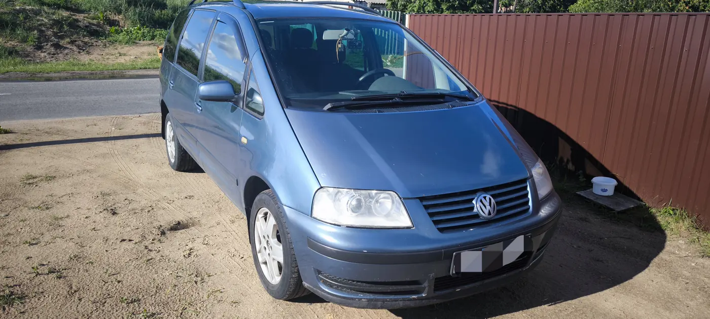 Volkswagen Sharan I Рестайлинг, 2002