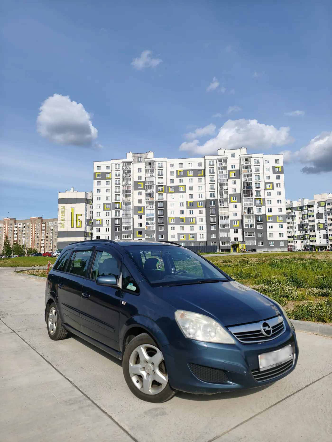 Opel Zafira B Рестайлинг, 2008