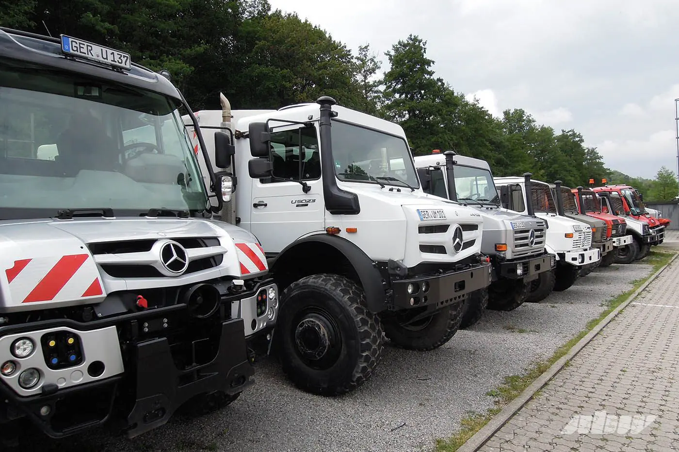 От 1980-х до наших дней: обзор музея вездеходов Unimog – часть 3