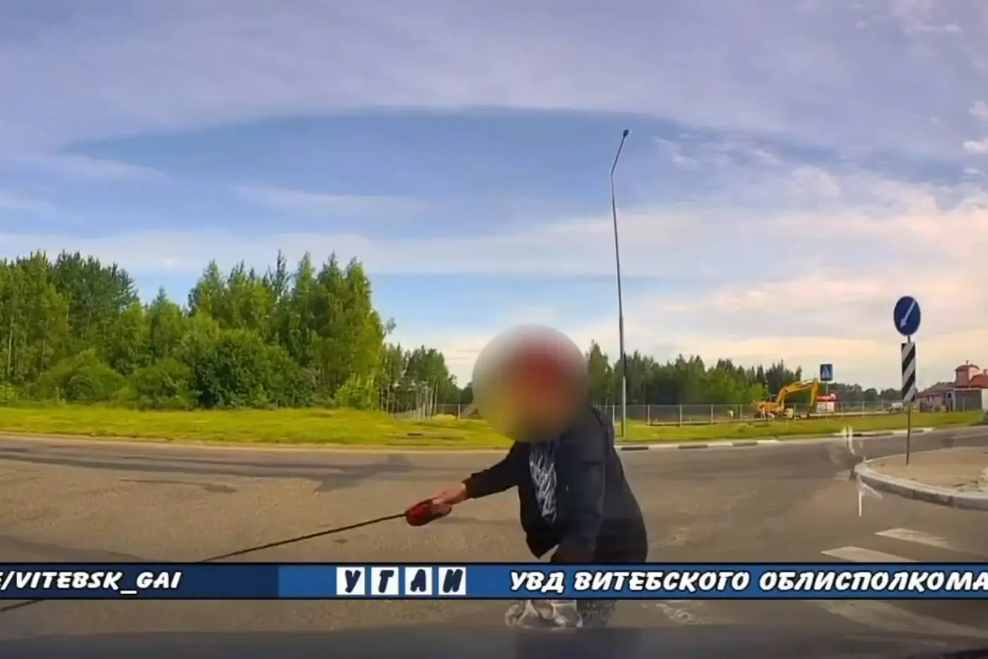 Женщину госпитализировали после ДТП на переходе в Полоцке