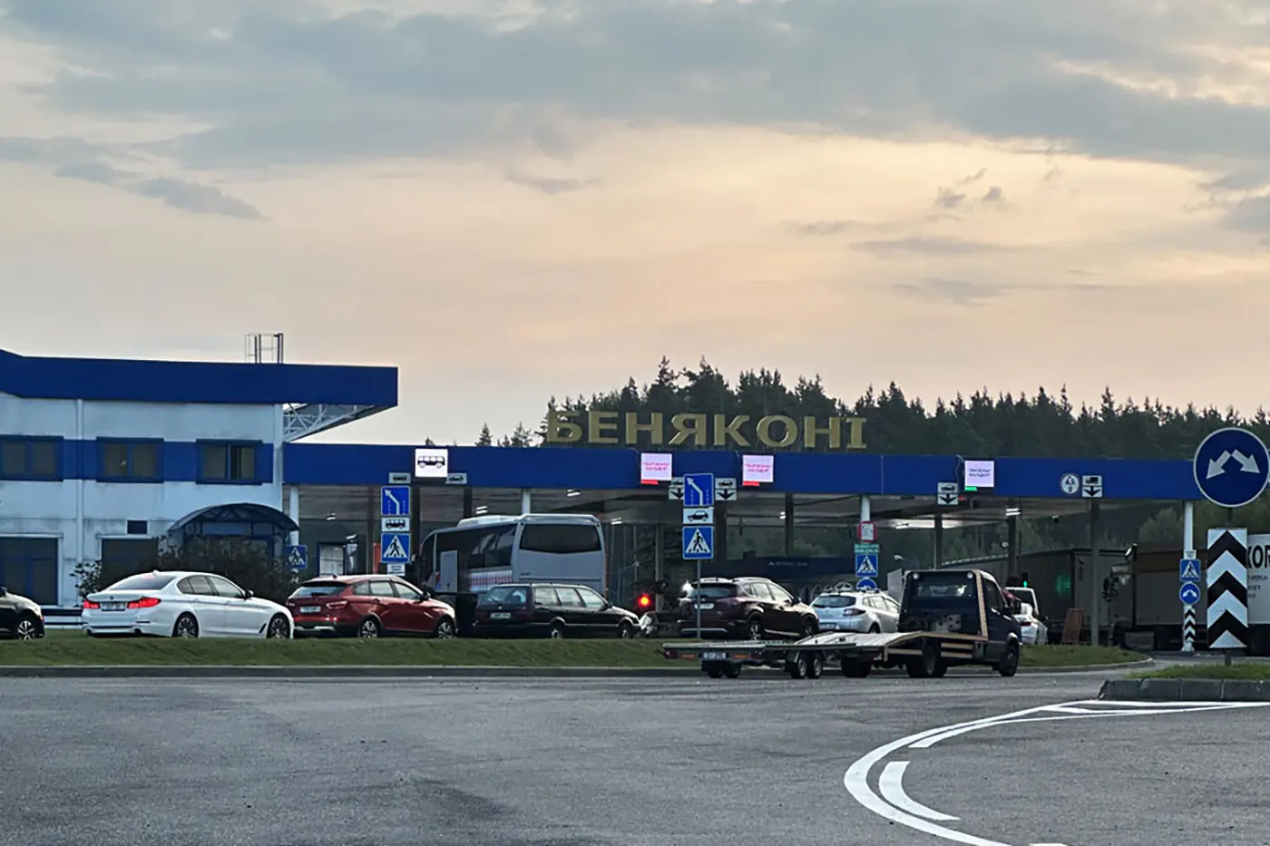 На границе с Литвой меняется схема движения