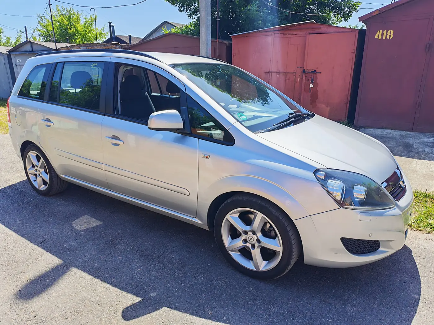 Opel Zafira B Рестайлинг, 2012
