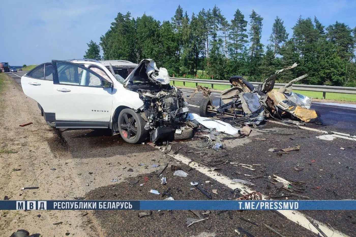 На Гродненщине в лобовом ДТП погибли двое подростков