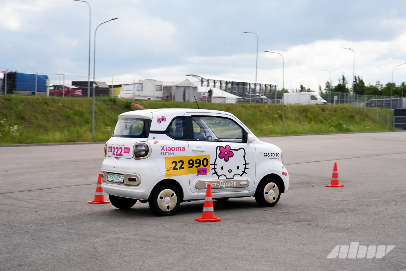 Удалось ли перевернуть Xiaoma? Испытываем автомобиль с экспертами на площадке ДОСААФ