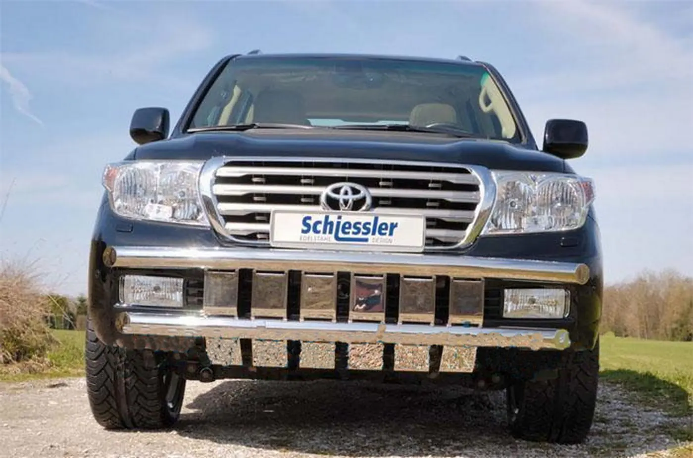 Кенгурятник к Toyota Land Cruiser 2010
