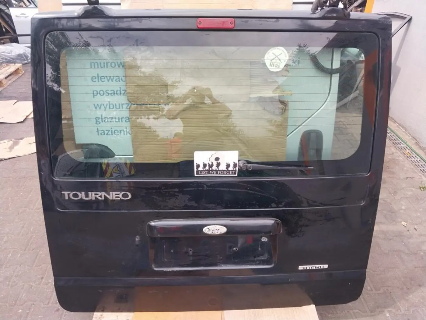 Крышка багажника (дверь 3-5) к Ford Transit 2009