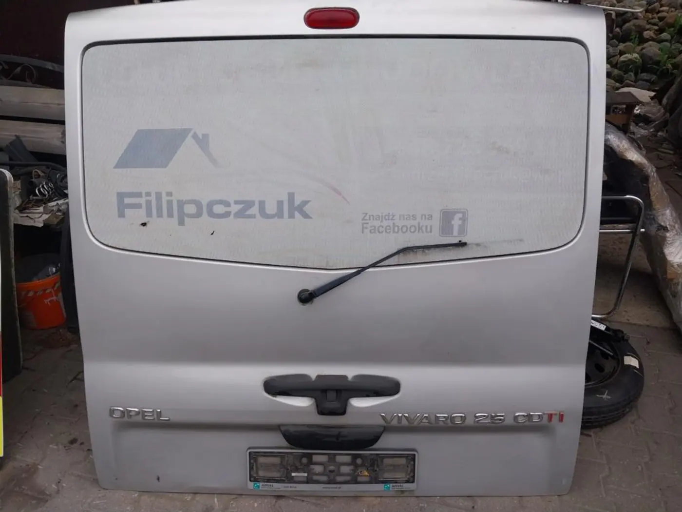 Крышка багажника (дверь 3-5) к Nissan Primastar 2007