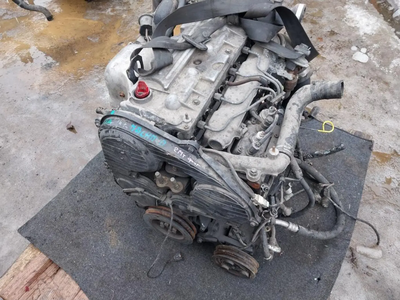 Двигатель к Mazda Premacy 2002