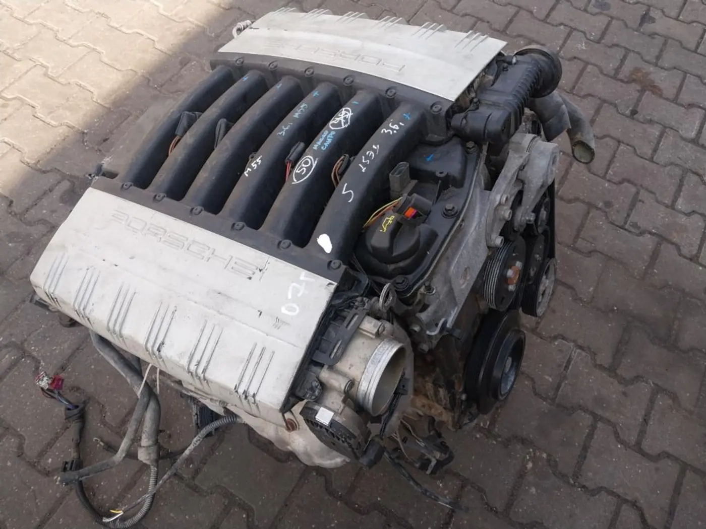 Двигатель к Porsche Cayenne 2007