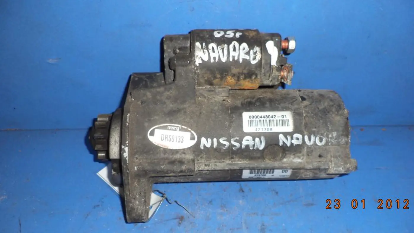 Стартер к Nissan Navara (Frontier) 2005