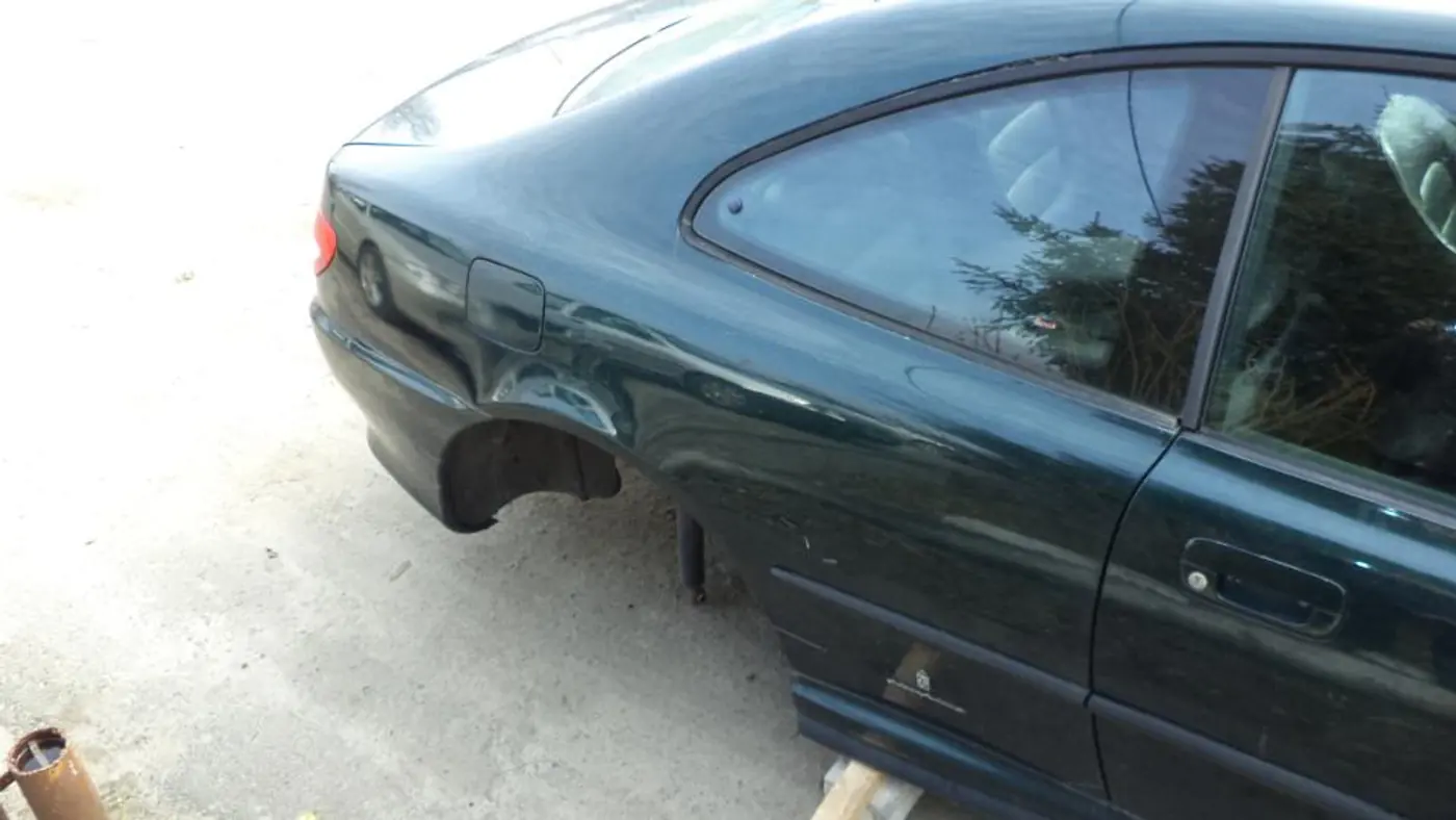 Четверть задняя правая к Peugeot 406 1999