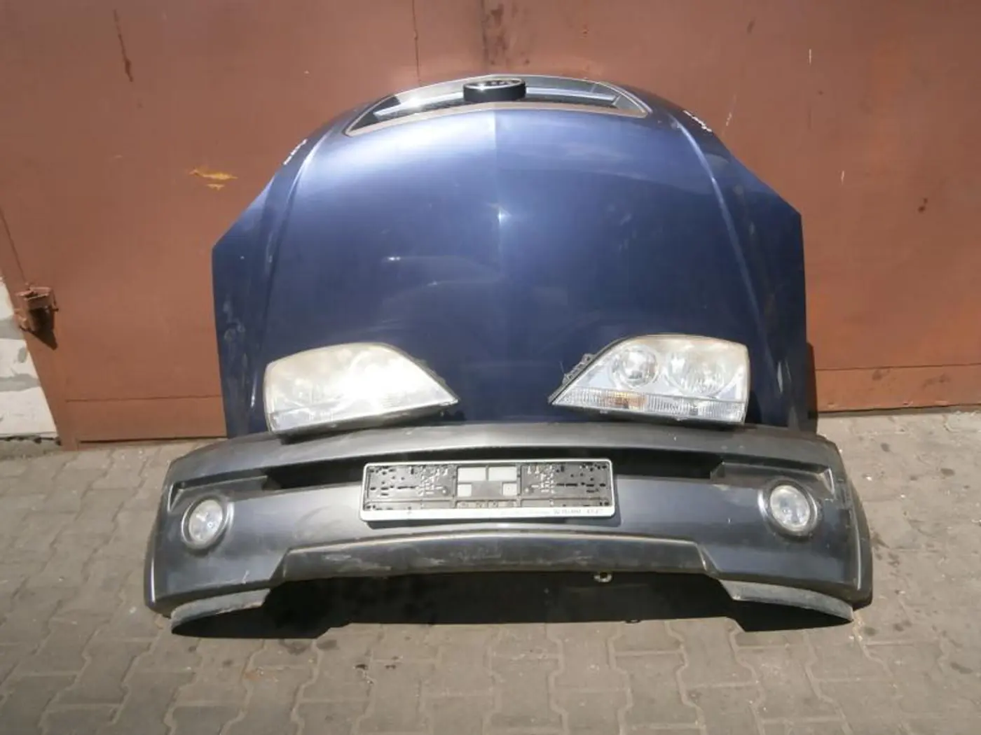 Передняя часть (ноускат) в сборе к Kia Sorento 2005