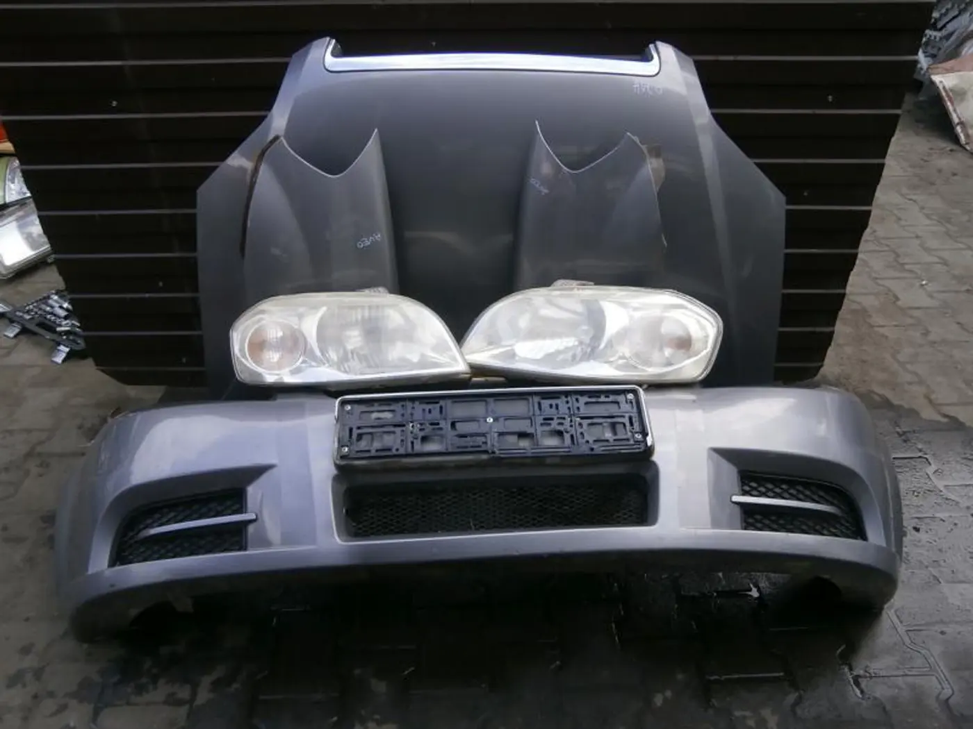 Передняя часть (ноускат) в сборе к Chevrolet Aveo 2006