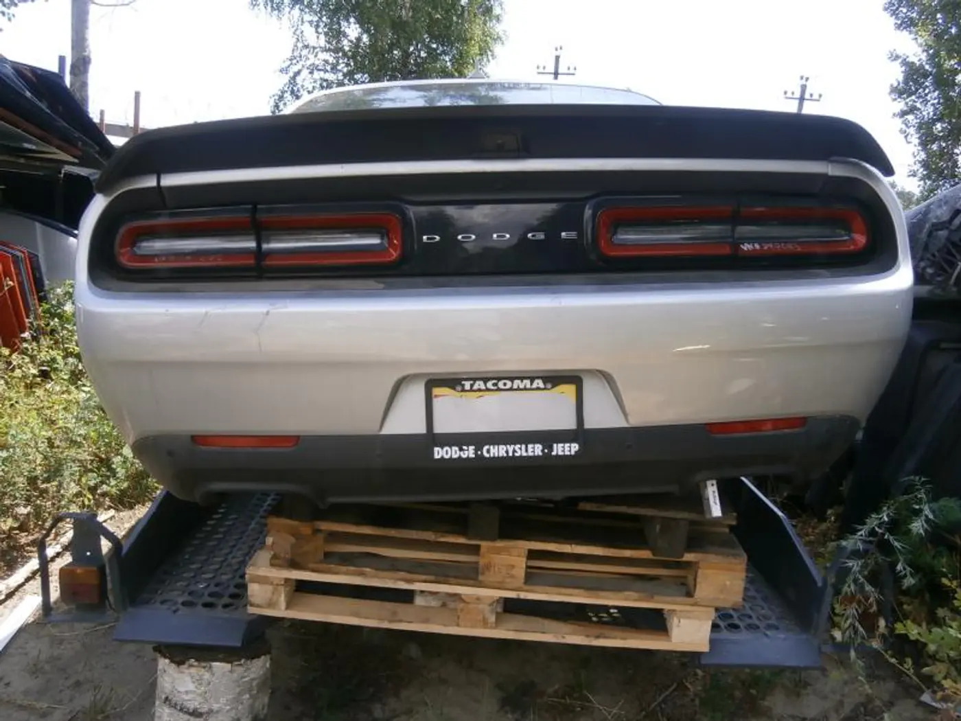 Бампер задний к Dodge Challenger 2020