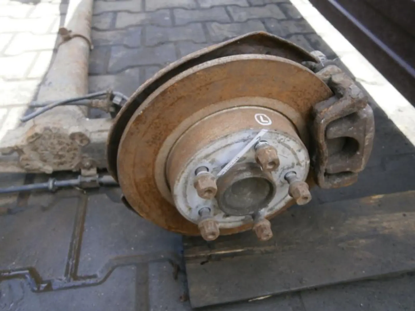 Диск тормозной задний к Opel Astra 2002