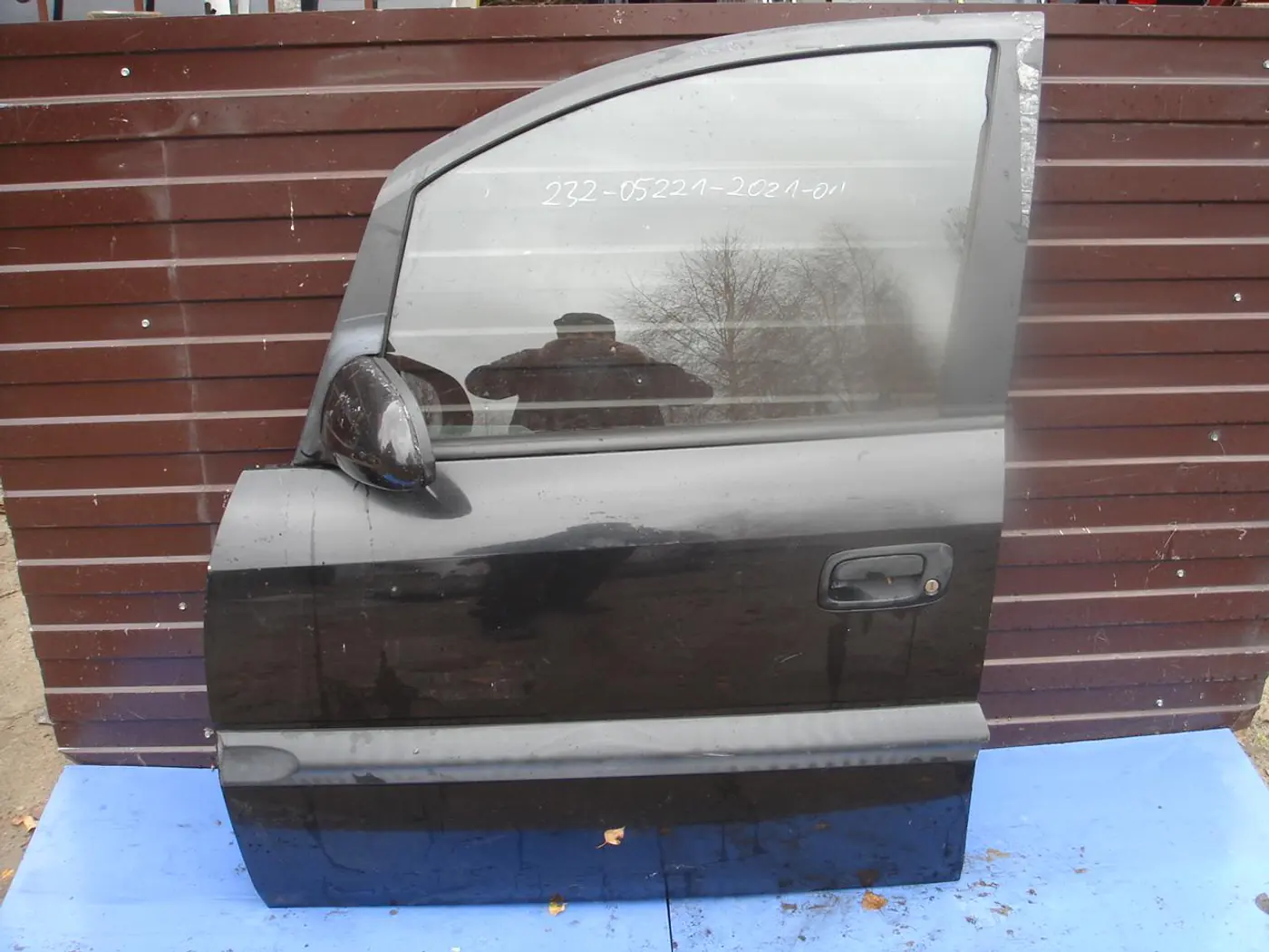 Стекло двери передней левой к Opel Zafira 2000