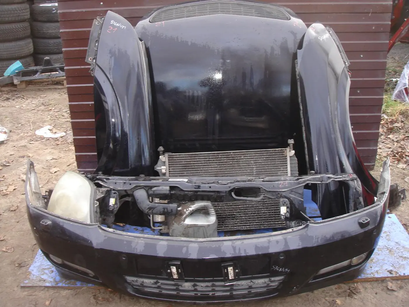 Передняя часть (ноускат) в сборе к Opel Signum 2003