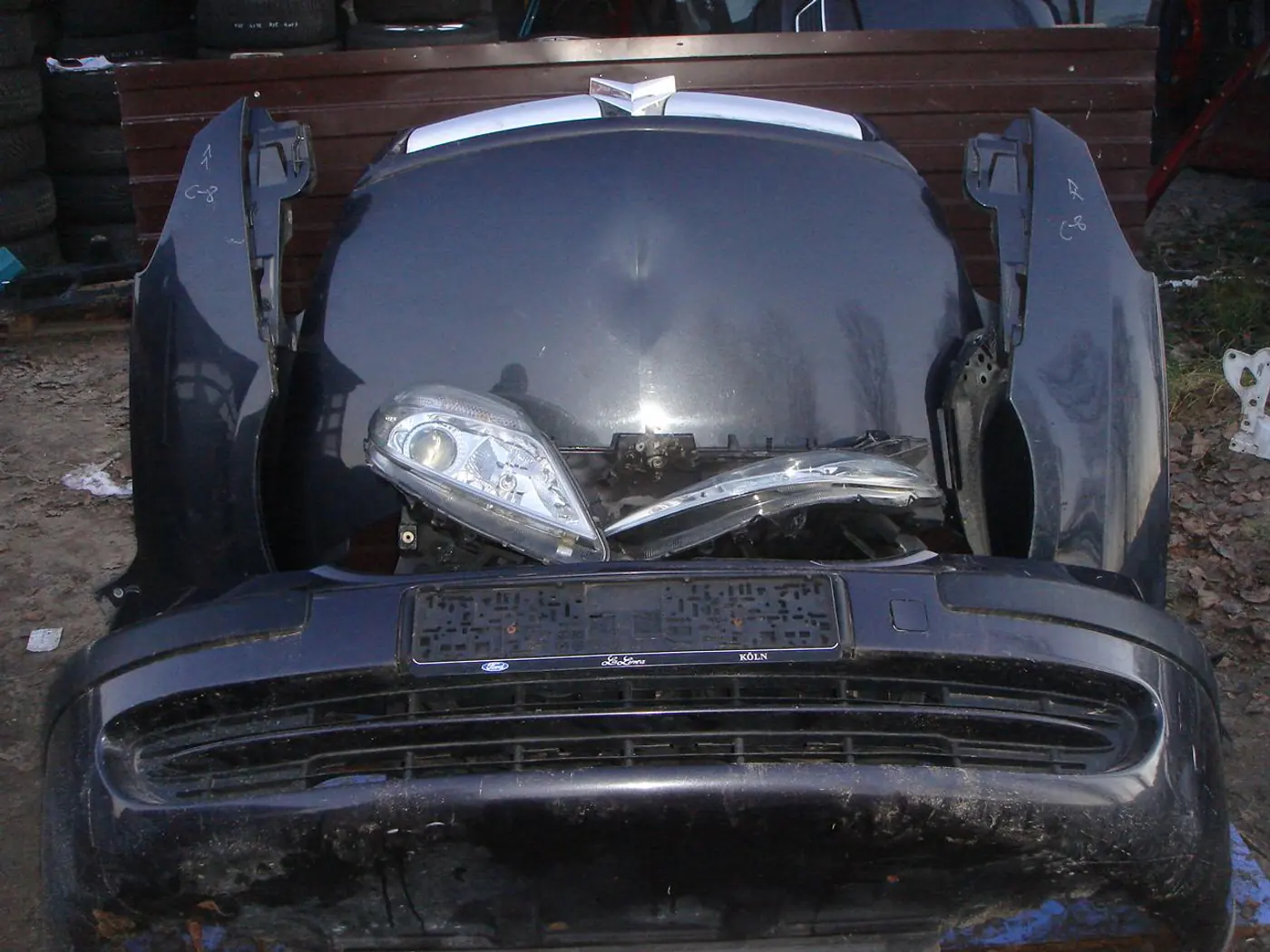 Передняя часть (ноускат) в сборе к Citroen C8 2003