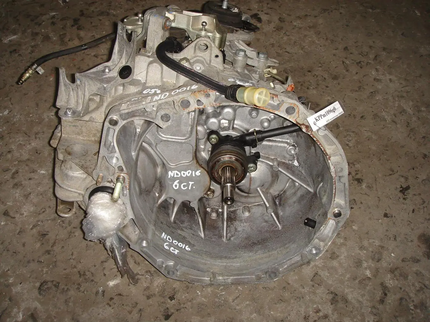 КПП механическая (МКПП) к Renault Megane 2005