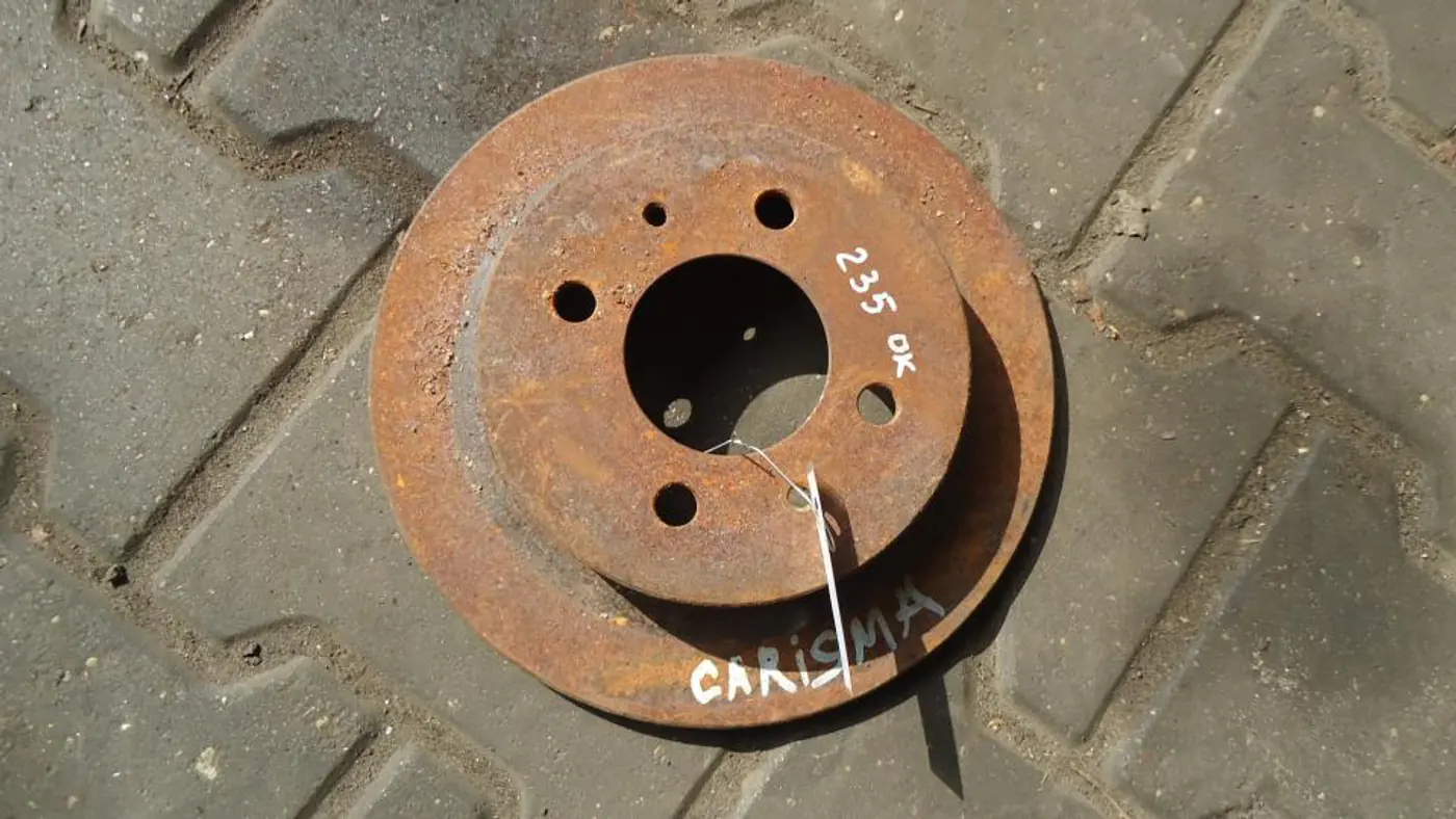 Диск тормозной задний к Mitsubishi Carisma 1997