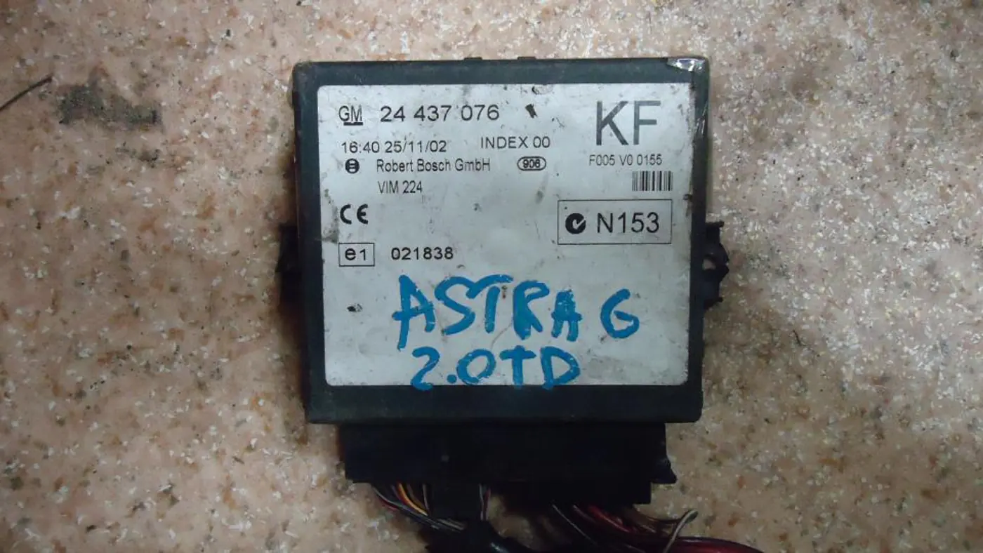 Блок комфорта к Opel Astra 2002
