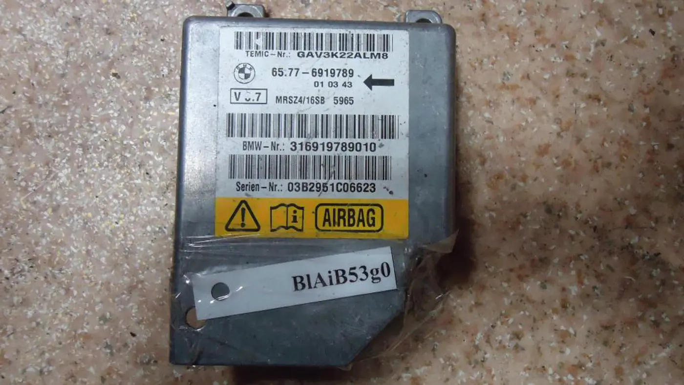 Блок AirBag к BMW 5 2001