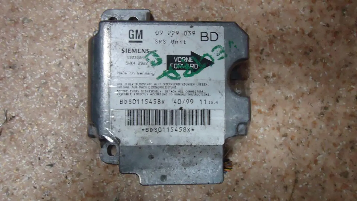 Блок AirBag к Opel Vectra 1998