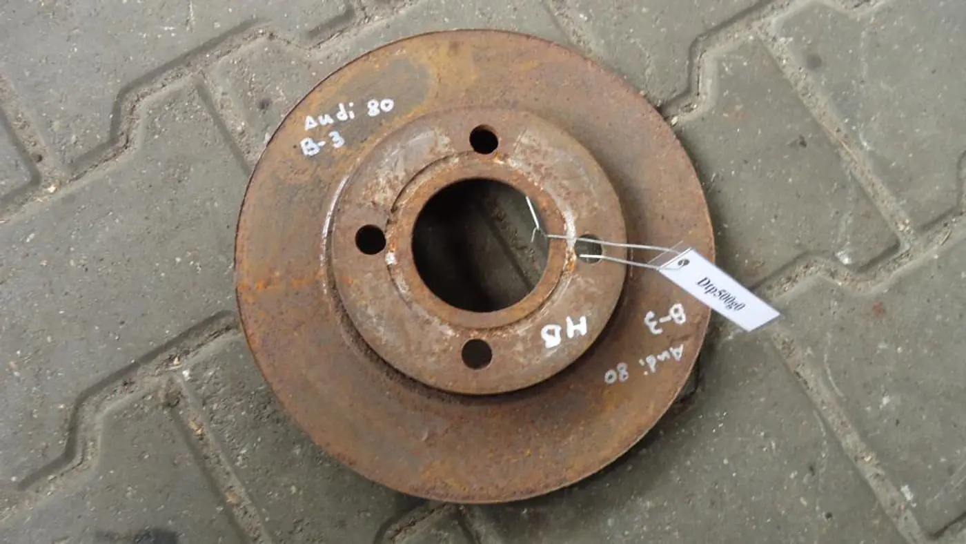 Диск тормозной передний к Audi 80 1990