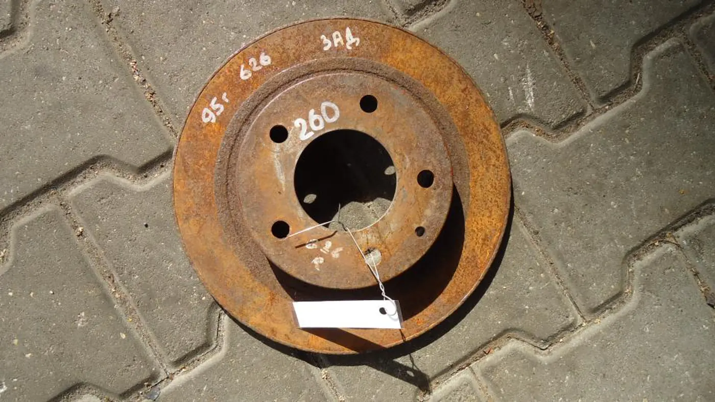 Диск тормозной задний к Mazda 626 1996