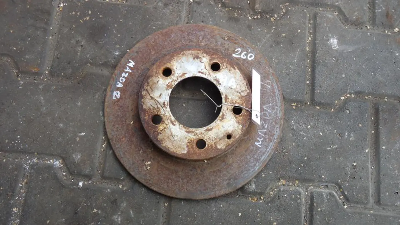 Диск тормозной задний к Mazda 626 1996