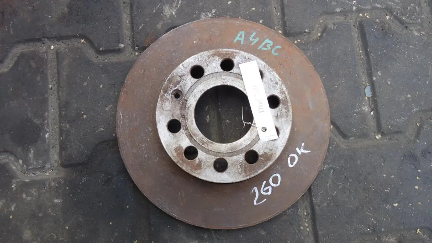 Диск тормозной задний к Audi A4 2003