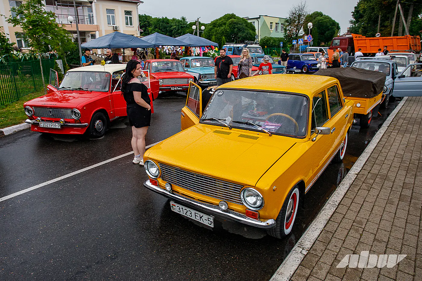 Полицейские на Ford и короли автозвука: наш репортаж с автофеста в Логойске