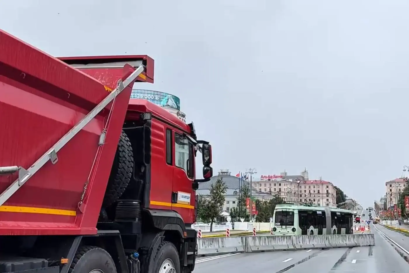 Левый поворот с Первомайской на Купалы закроют c 7 июля