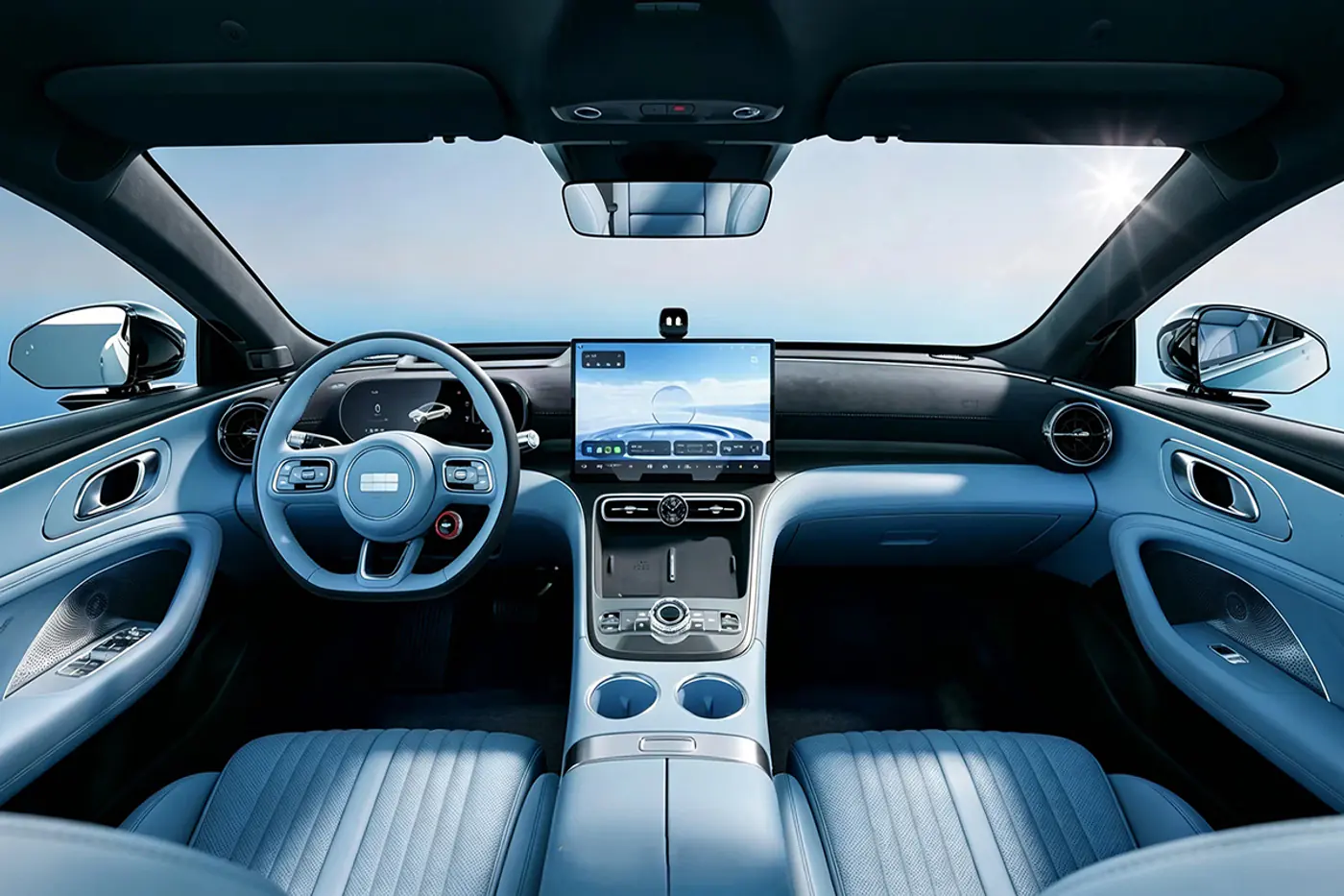 Geely официально представила электрокар Galaxy TT