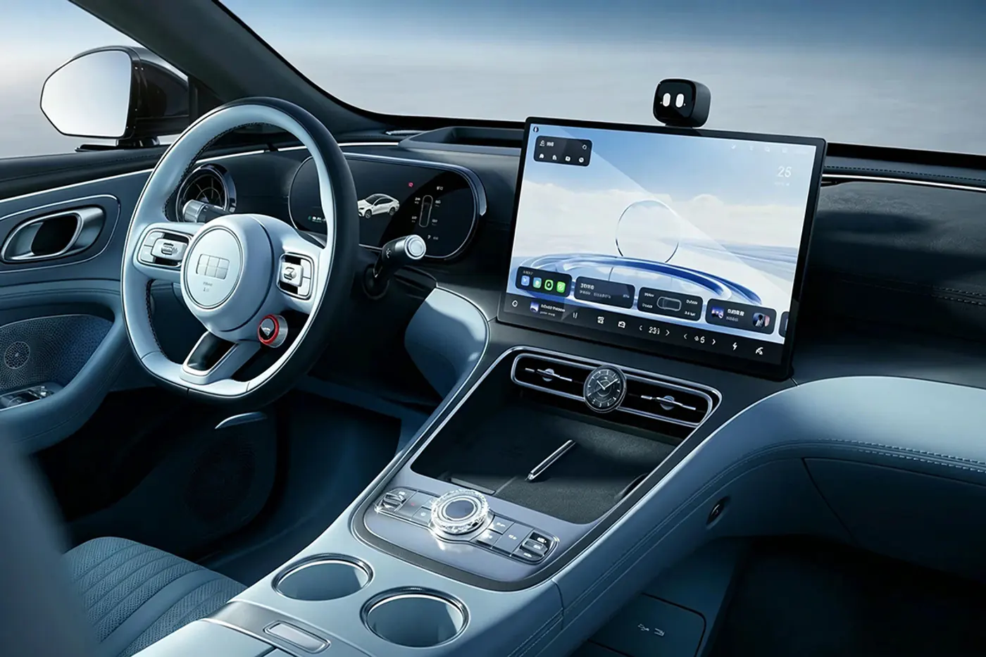 Geely официально представила электрокар Galaxy TT