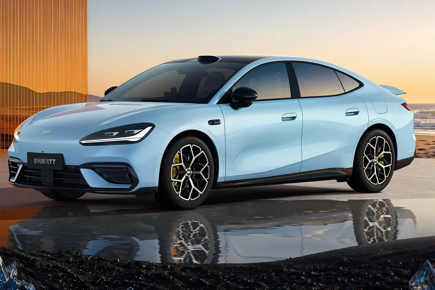 Geely официально представила электрокар Galaxy TT